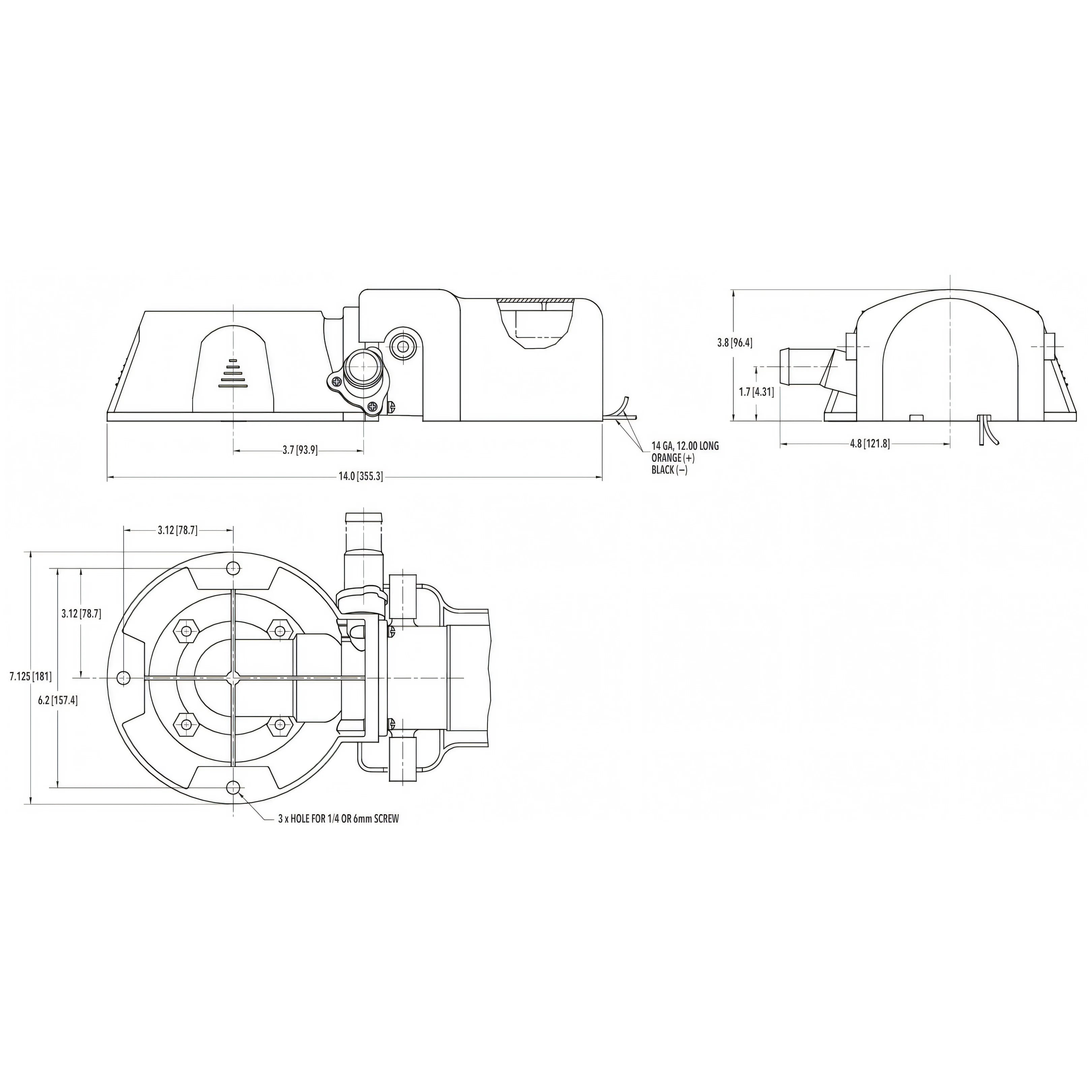 Kit trasformazione WC Jabsco, seconda vista