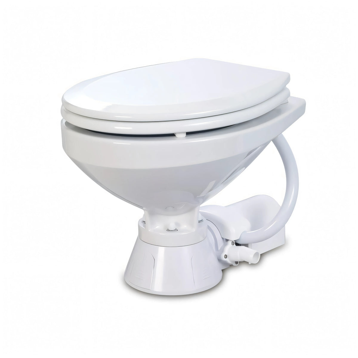 WC elettrico Jabsco Regular in vetroceramica bianca