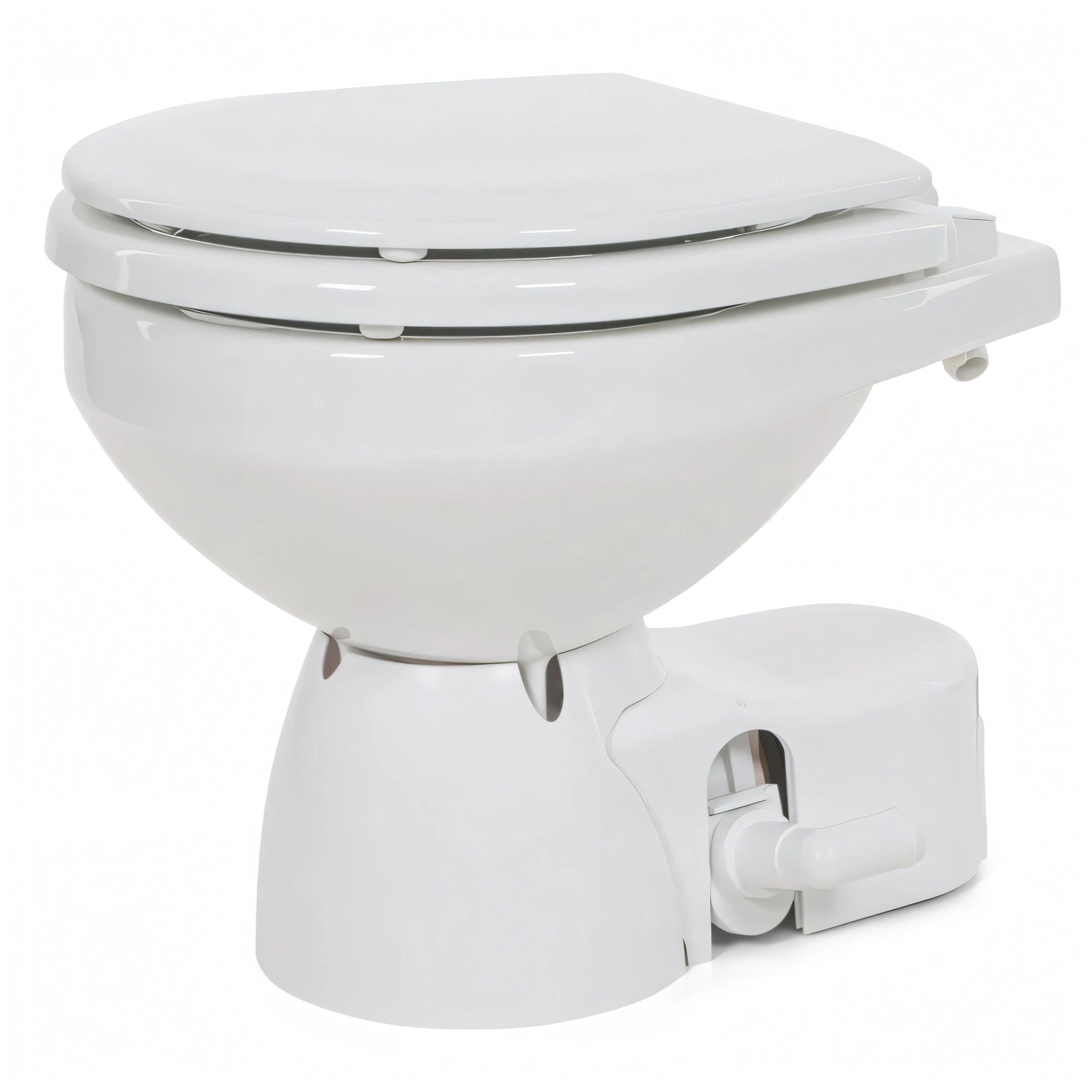 WC elettrico Jabsco Quiet Flush E2 Compact in ceramica bianca