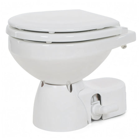 WC elettrico Jabsco Quiet Flush E2 Compact in ceramica bianca
