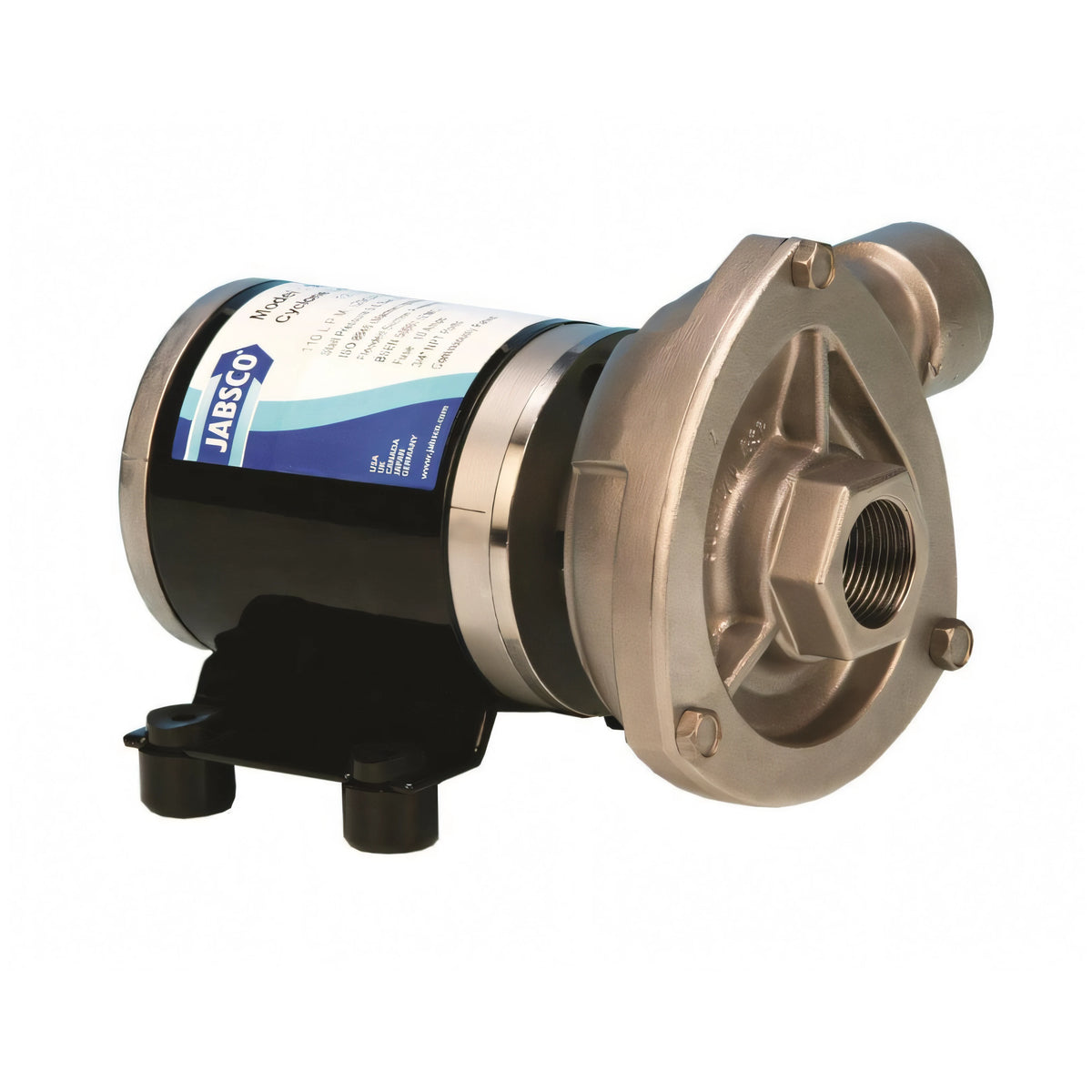 Pompa centrifuga Jabsco Cyclone con corpo in acciaio inox