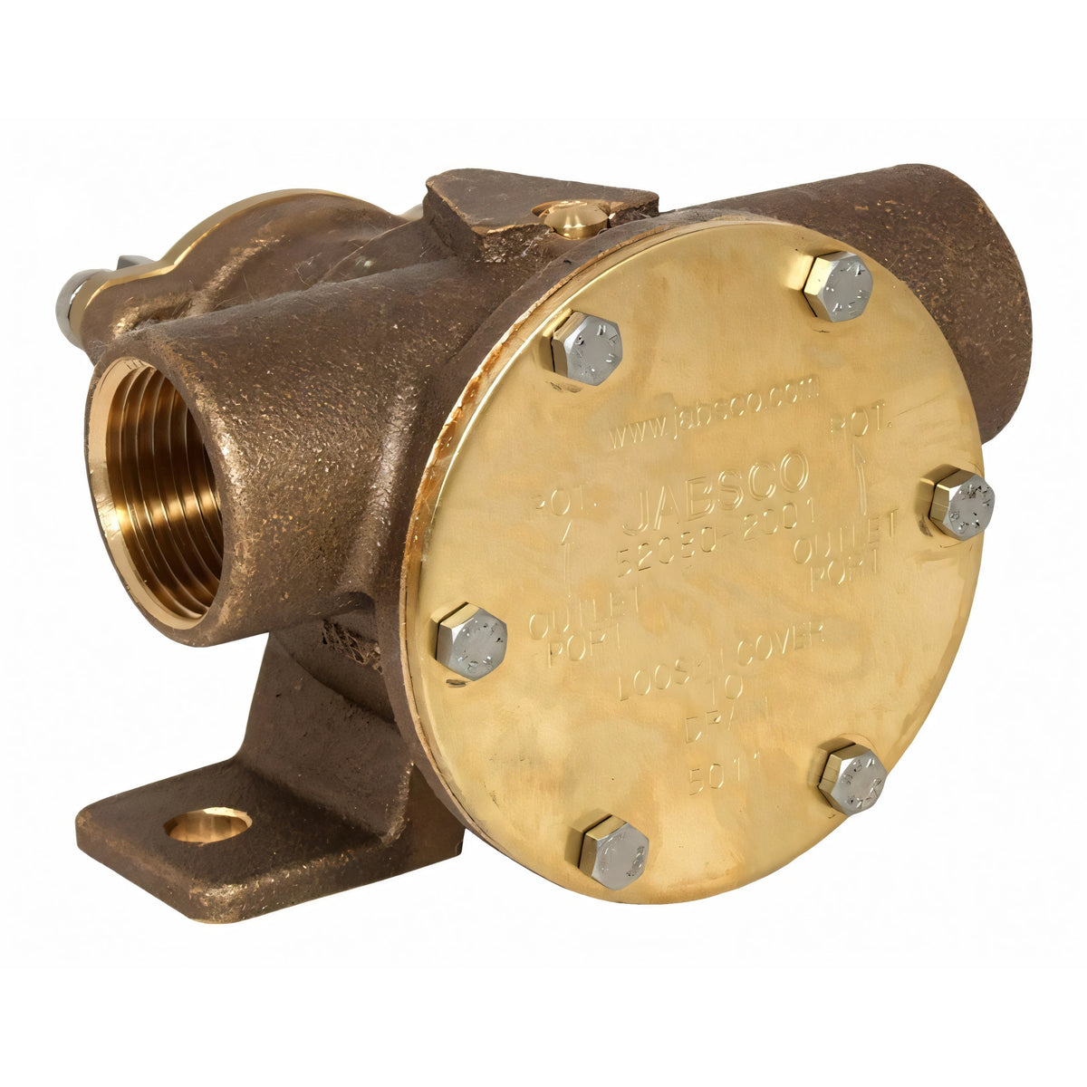 Pompa Jabsco in bronzo da 1 pollice autoadescante