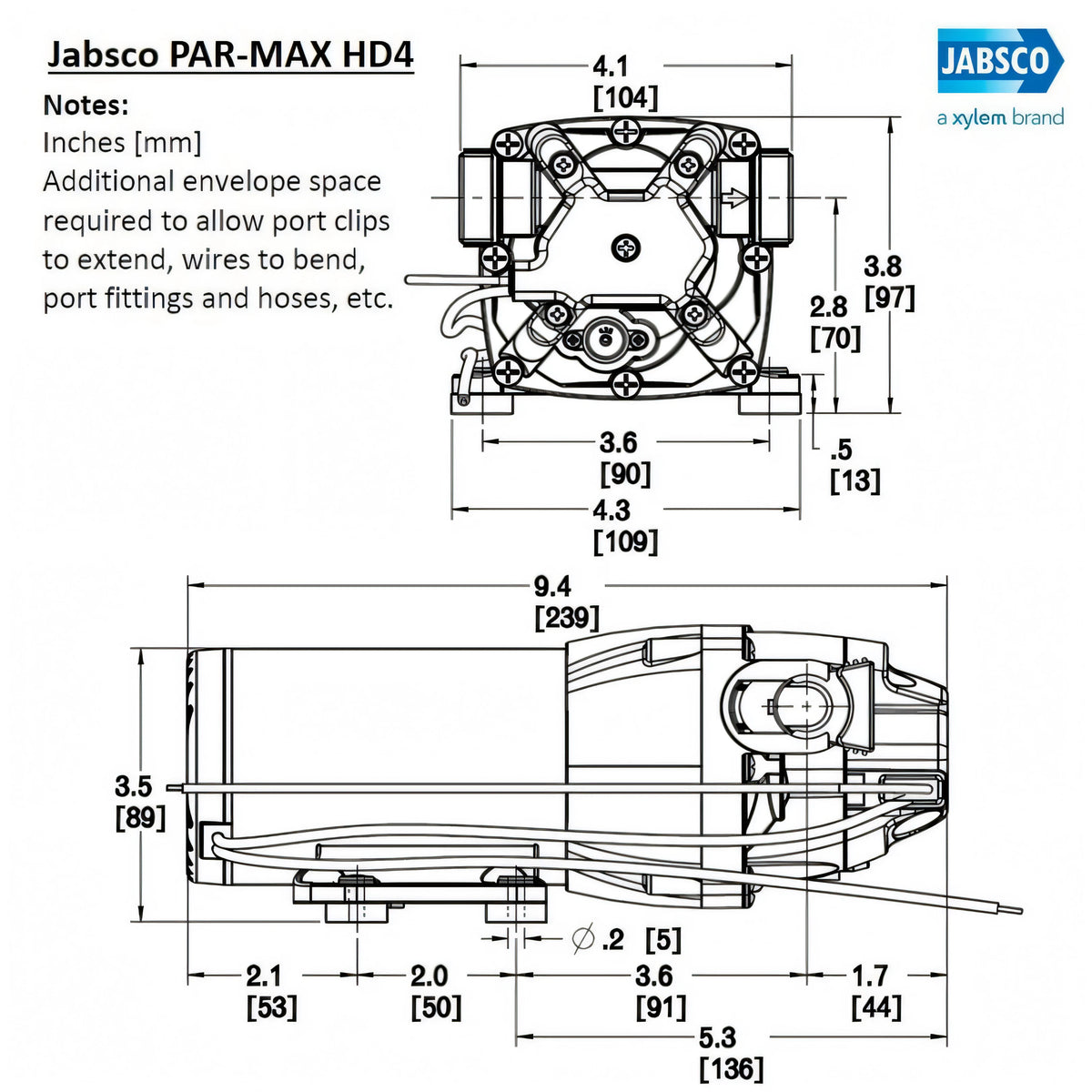 Pompa autoclave Jabsco Par Max 4HD, seconda vista