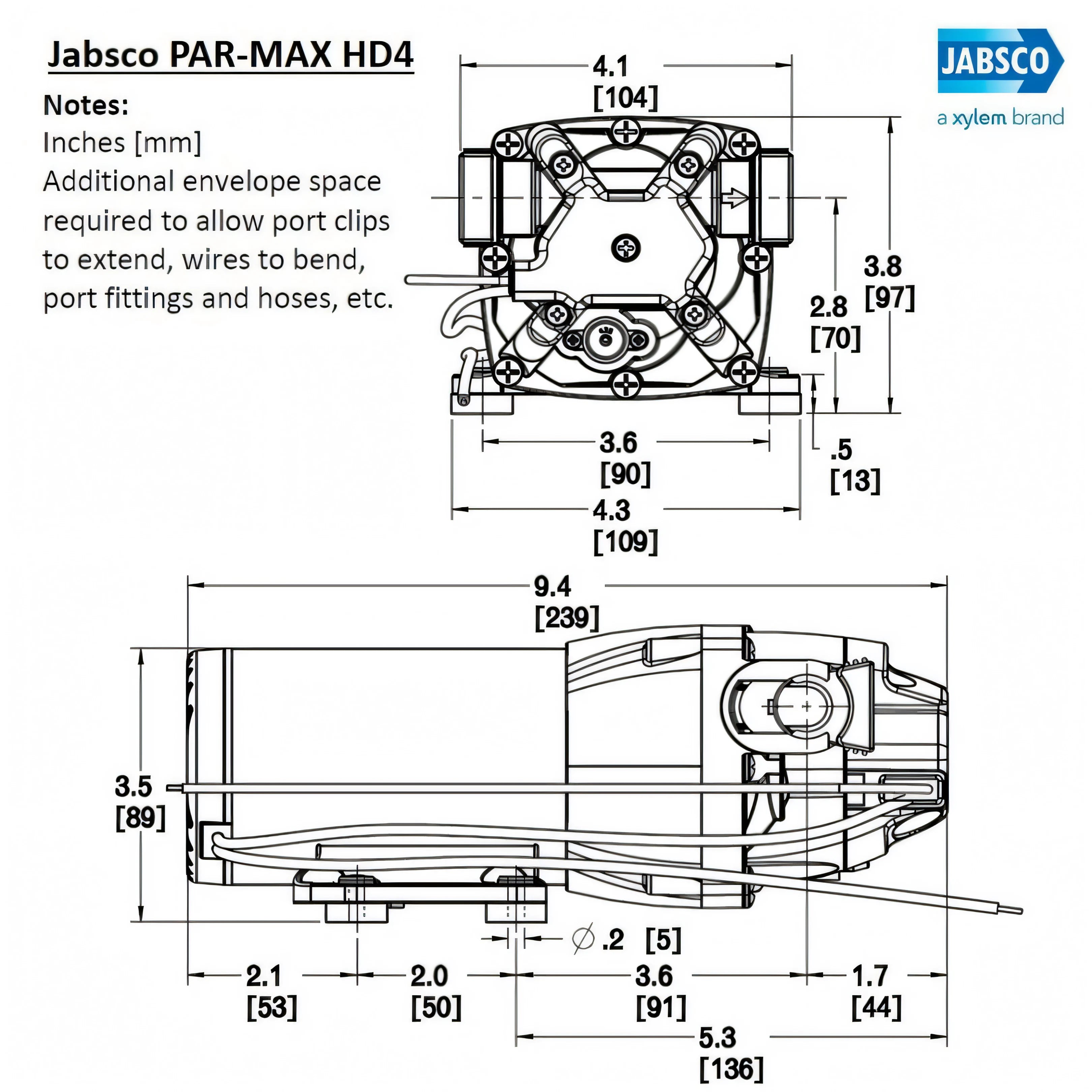 Pompa autoclave Jabsco Par Max 4HD, seconda vista