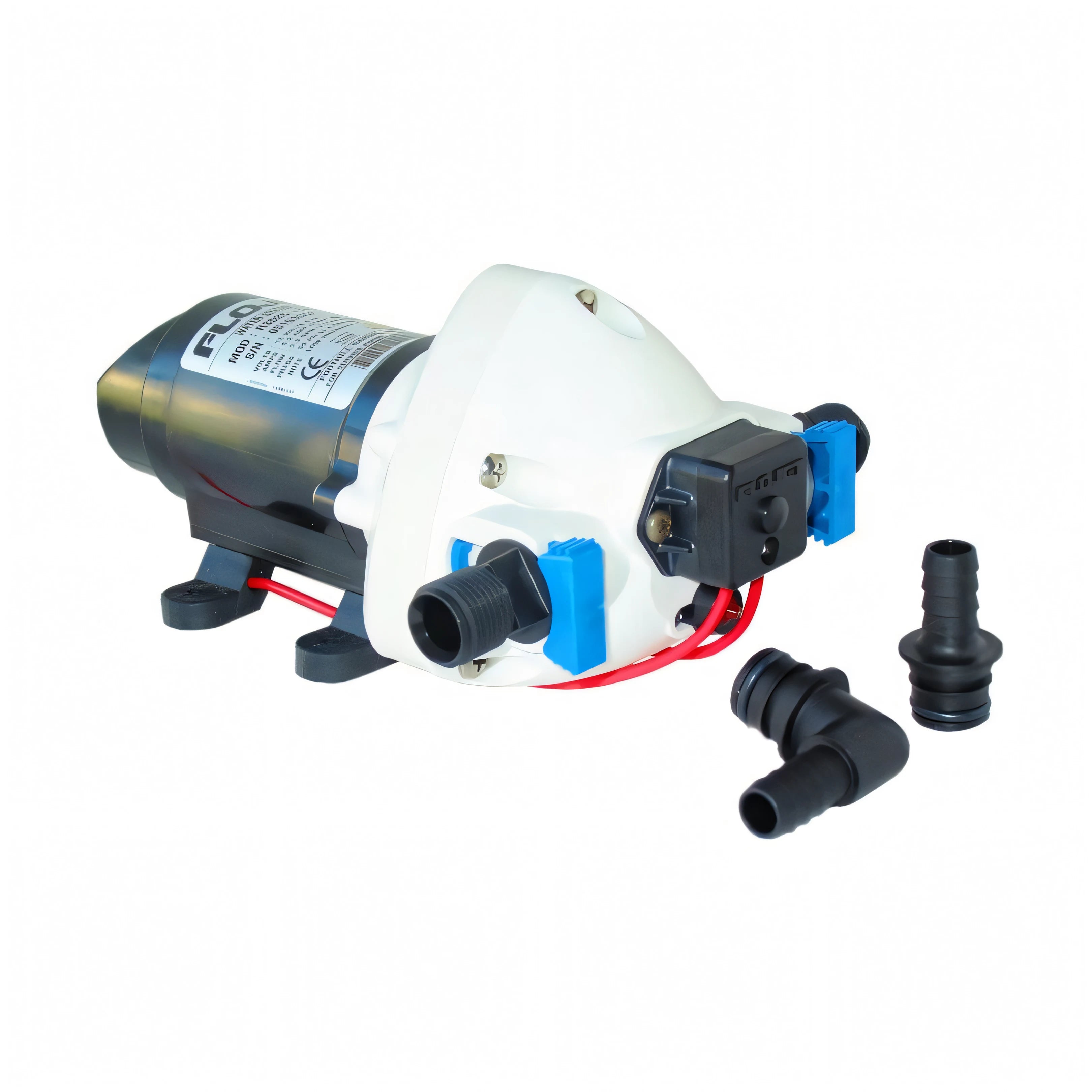 Pompa Flojet Triplex, connettori QEST
