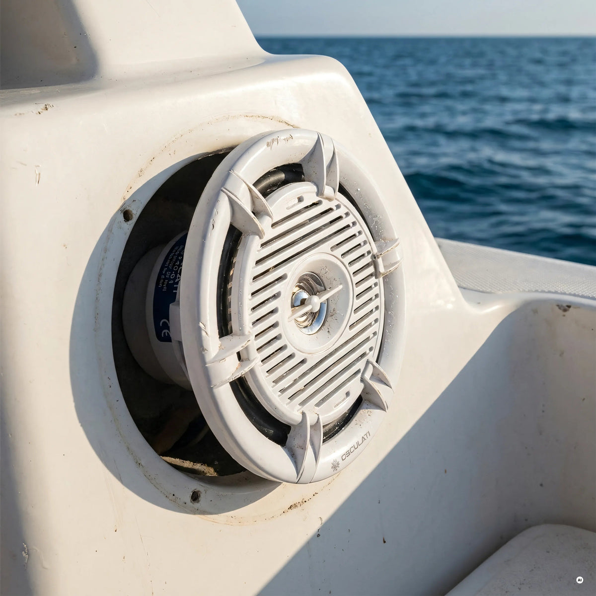 altoparlanti nautici 2 vie impermeabili — in uso a bordo