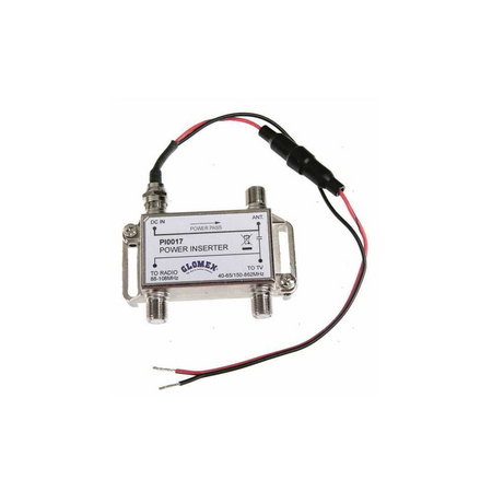 amplificatore per Antenna omnidirezionale compatta Glomex Avior VT300 per TV e Radio FM nautica.