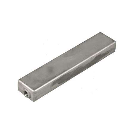 Anodo sacrificale a barra in alluminio per staffa motori fuoribordo Johnson Evinrude E-Tec e classici da 60 a 300 cavalli.