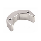 Anodo sacrificale a mezzo collare in zinco per motori fuoribordo Johnson Evinrude 50-75 cavalli (anni 1983-2005).
