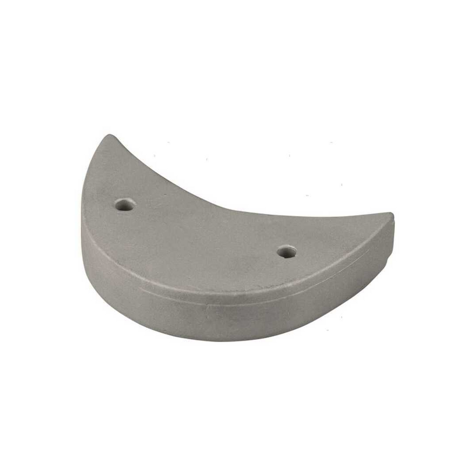 Anodo sacrificale a mezzo collare (semicerchio) in zinco per motori fuoribordo Johnson Evinrude V4 90-140 cavalli.