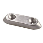 Anodo a piastrina rettangolare in zinco per motori fuoribordo Suzuki da 2.2 a 50 HP.