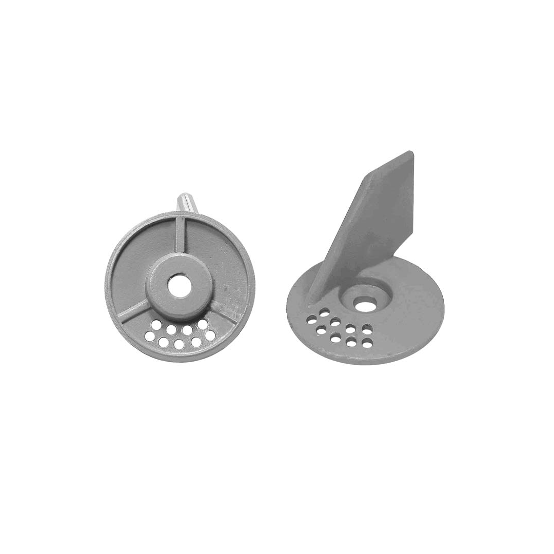 Anodo pinna di compensazione rotonda in alluminio per motori fuoribordo Suzuki 55-65 cavalli.