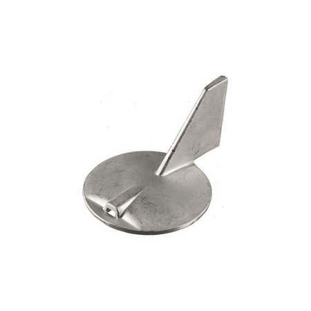Anodo pinna di compensazione in alluminio per motori fuoribordo Yamaha V6 150-225 HP, base diametro 100mm.
