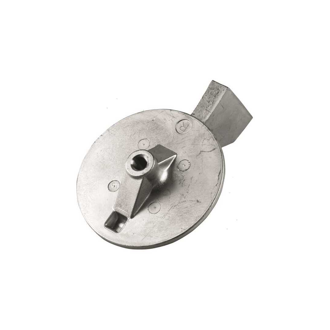Anodo pinna di compensazione in alluminio per motori fuoribordo Yamaha V6 150-225 HP, base diametro 100mm.