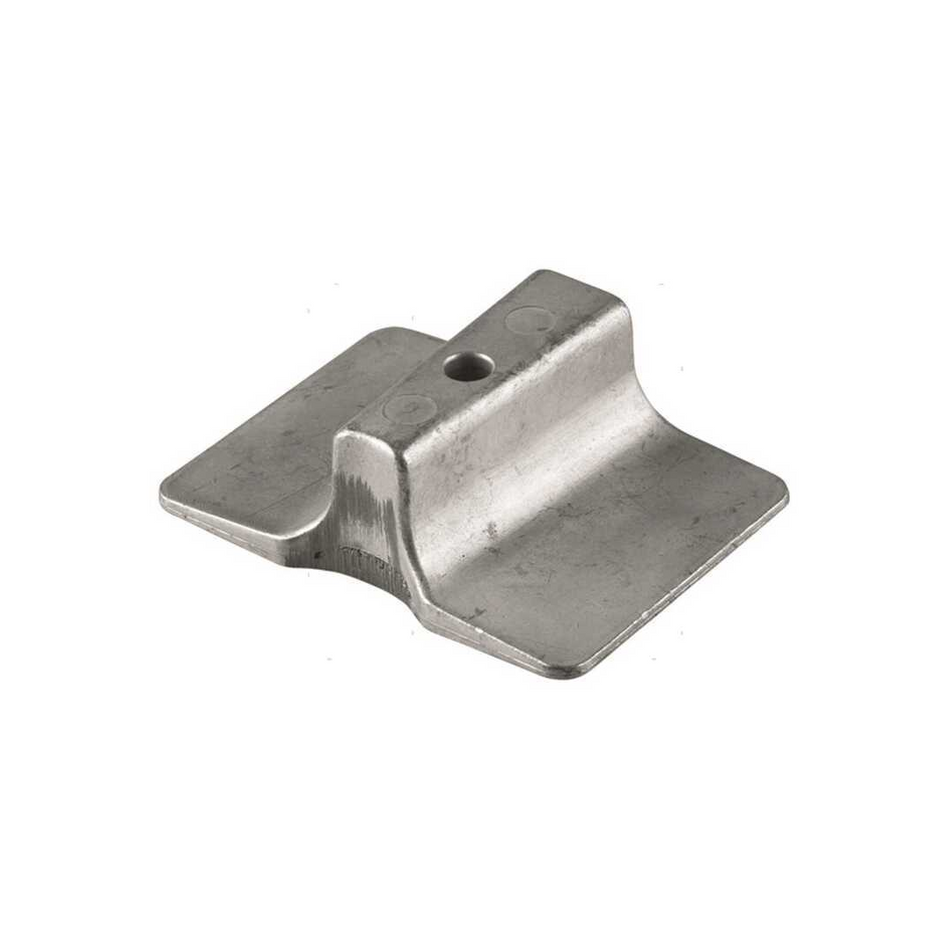 Anodo a placca rettangolare in alluminio per protezione piede motori fuoribordo Yamaha 9.9, 15, 25 e 30 cavalli.