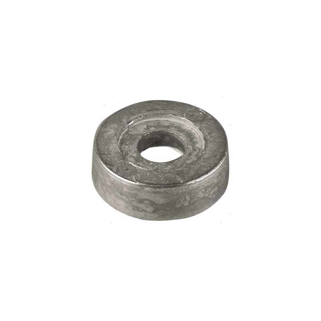 Anodo sacrificale a rondella in alluminio per piccoli motori fuoribordo Suzuki 2 tempi 4-8 cavalli.