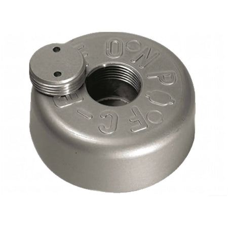 Anodo di Poppa a Flangia Tonda Alta Ø 135 mm in Zinco – Anodo di ricambio (kit standard)