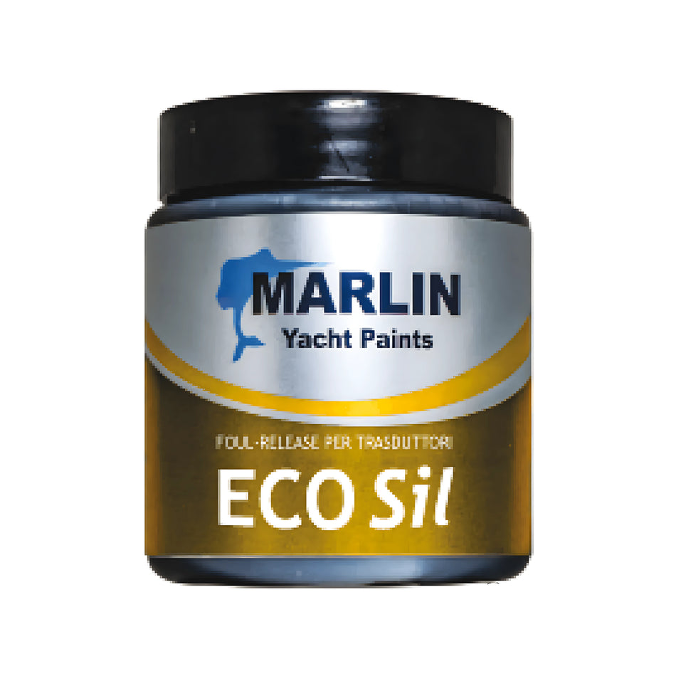 Antivegetativa trasparente foul-release specifica per trasduttori ed ecoscandagli, include pennellino.