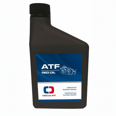 Olio ATF Red Oil ad alta stabilità termico-ossidativa per invertitori idraulici nautici e trasmissioni idrauliche.
