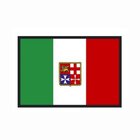 Bandiera dell'Italia in tessuto di poliestere resistente per uso nautico ed esterno, disponibile in diverse dimensioni per barche.