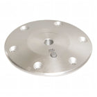 Base II in alluminio anodizzato satinato per supporto tavolo Twist Lock a filo pavimento Trem