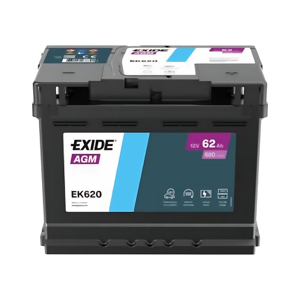 Gamma di batterie nautiche con tecnologia AGM serie EK, disponibili in varie capacità da 50Ah a 106Ah. Ermetiche, resistenti alle vibrazioni e senza manutenzione.