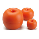 Boa in polietilene con foro passante colore arancione, disponibile in diametro 17 cm e 26 cm