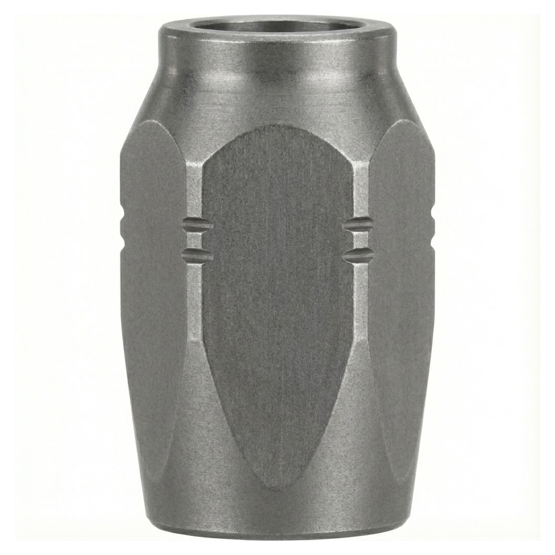 Boccola recuperabile a vite in acciaio al carbonio per assemblaggio tubi oleodinamici termoplastici R7.