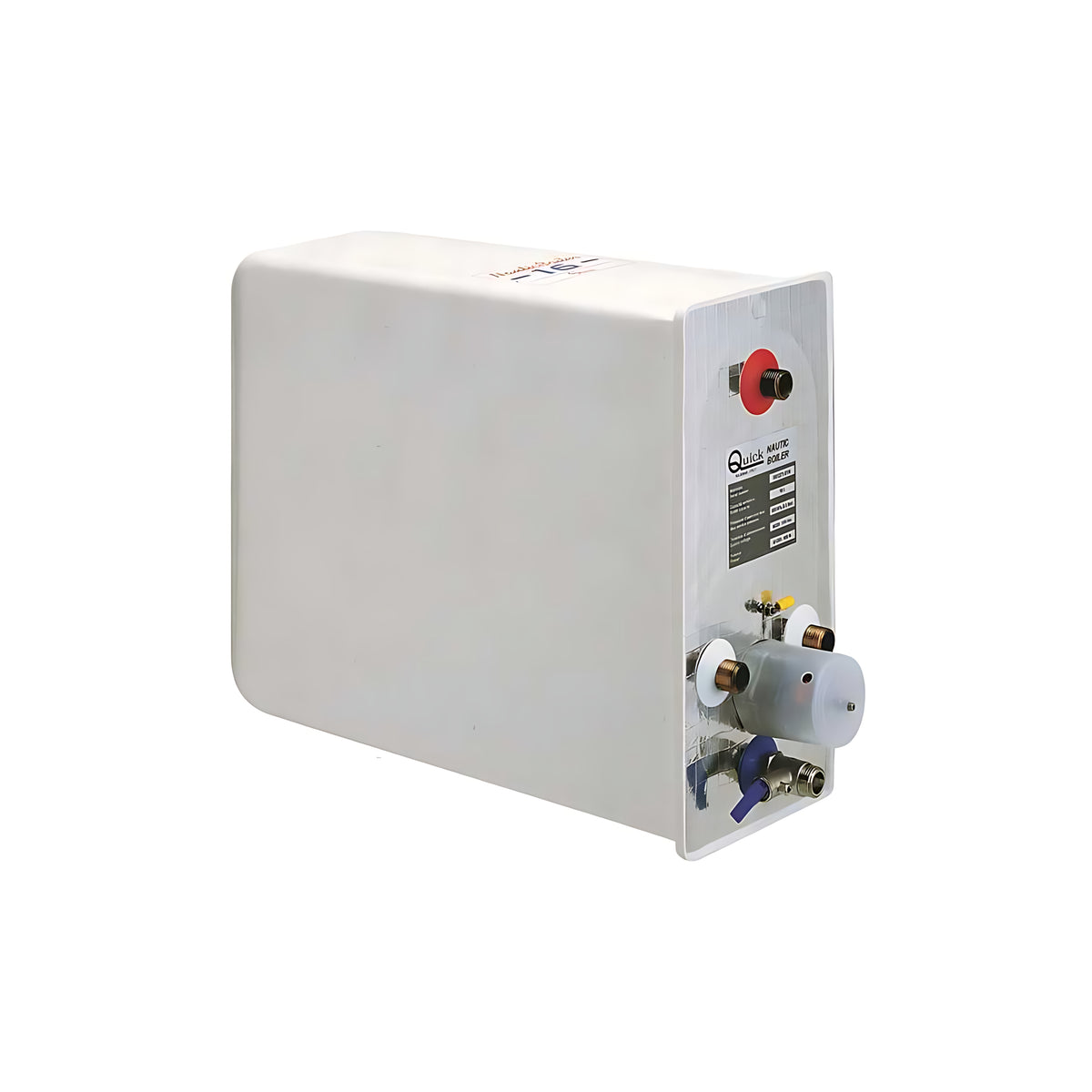 Scalda Acqua Quick Nautic Boiler BXS compatto vista laterale