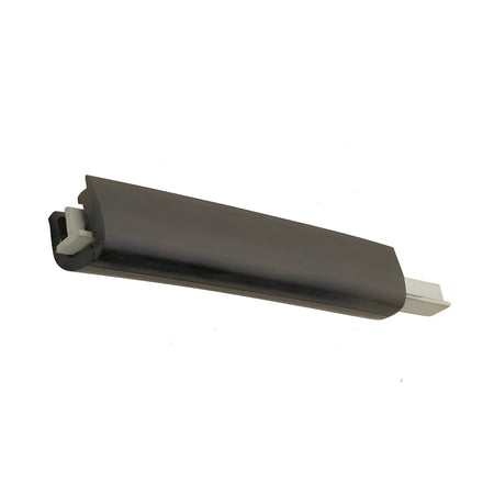 Bottazzo profilo parabordo T1 in PVC nero altezza 36mm per imbarcazioni.