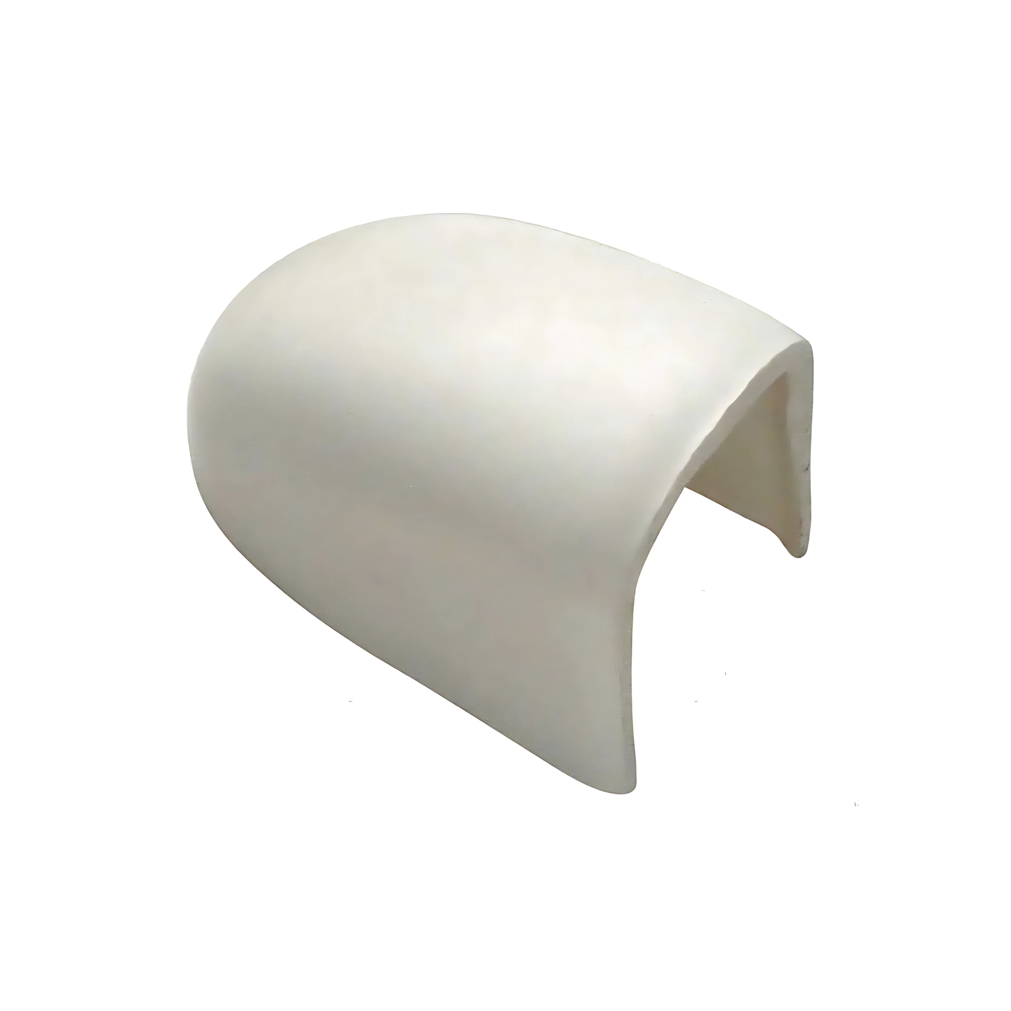 Bottazzo profilo parabordo T1 in PVC bianco altezza 36mm per imbarcazioni.