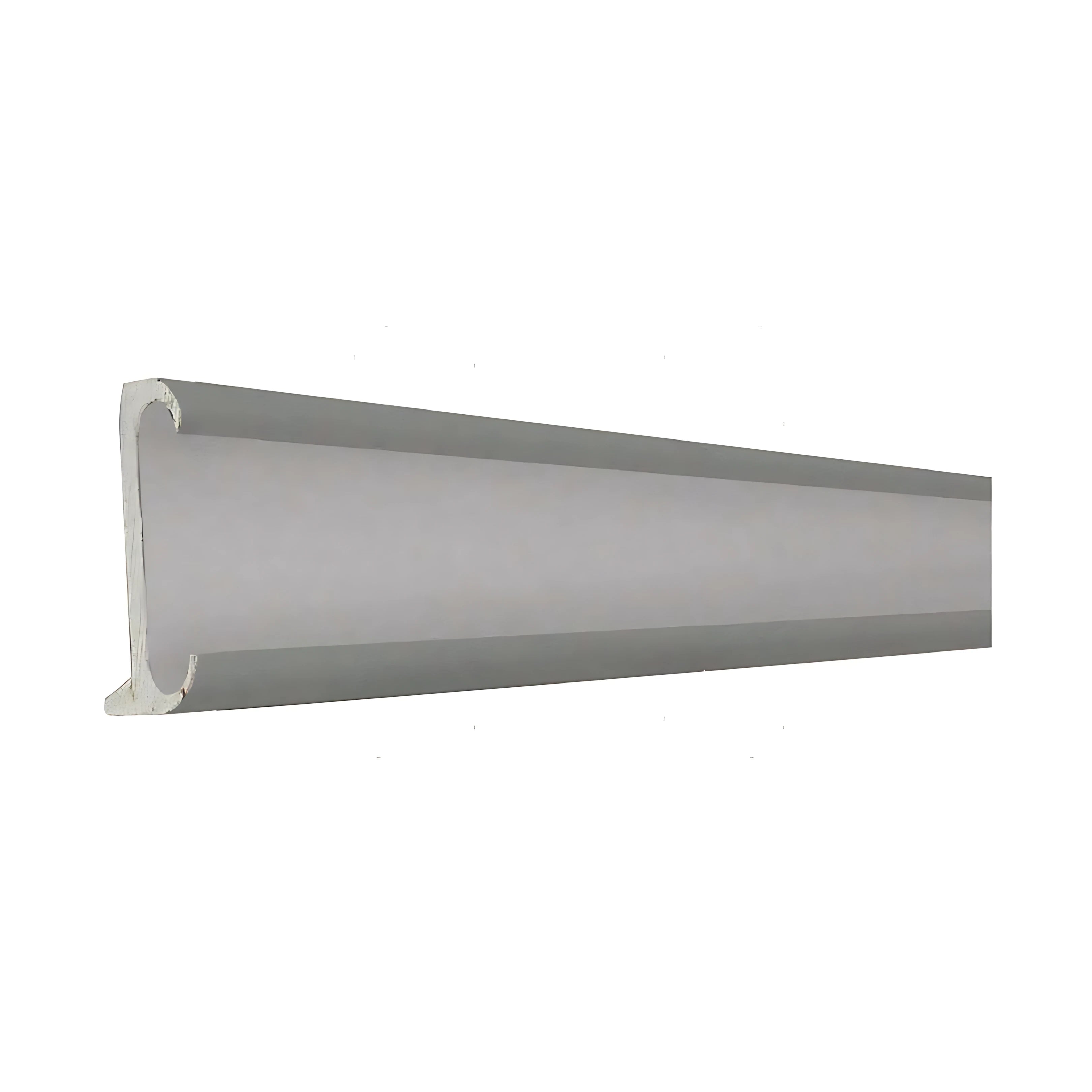 Bottazzo profilo parabordo tipo U2 in PVC nero altezza 35mm per imbarcazioni.
