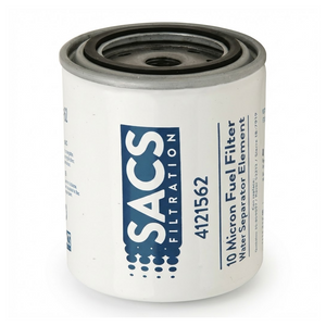 Cartuccia filtrante di ricambio SACS con tecnologia AquaStop per separatore benzina acqua fuoribordo.