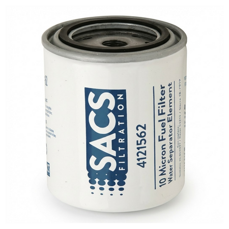 Cartuccia filtrante di ricambio SACS con tecnologia AquaStop per separatore benzina acqua fuoribordo.