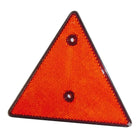 Catarifrangente triangolare arancio 70 mm a viti ad alta visibilità per carrelli portabarche e rimorchi
