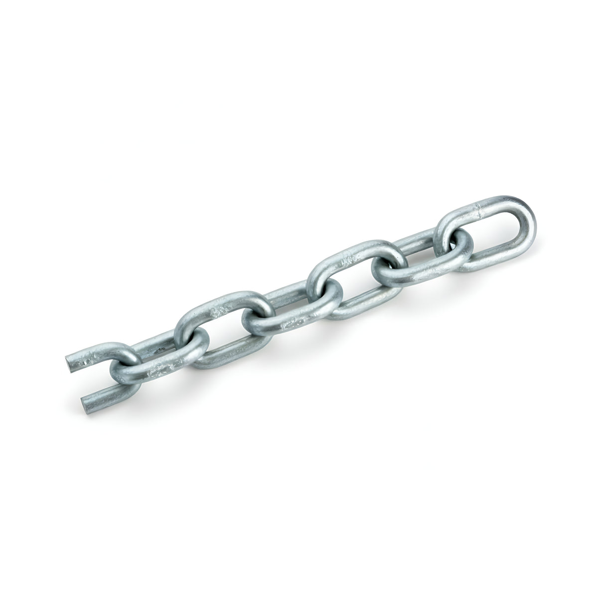Catena calibrata zincata a fuoco 10 mm per salpa ancora e verricelli windlass disponibile in 25, 50, 75, 100 e 150 metri norma ISO DIN766