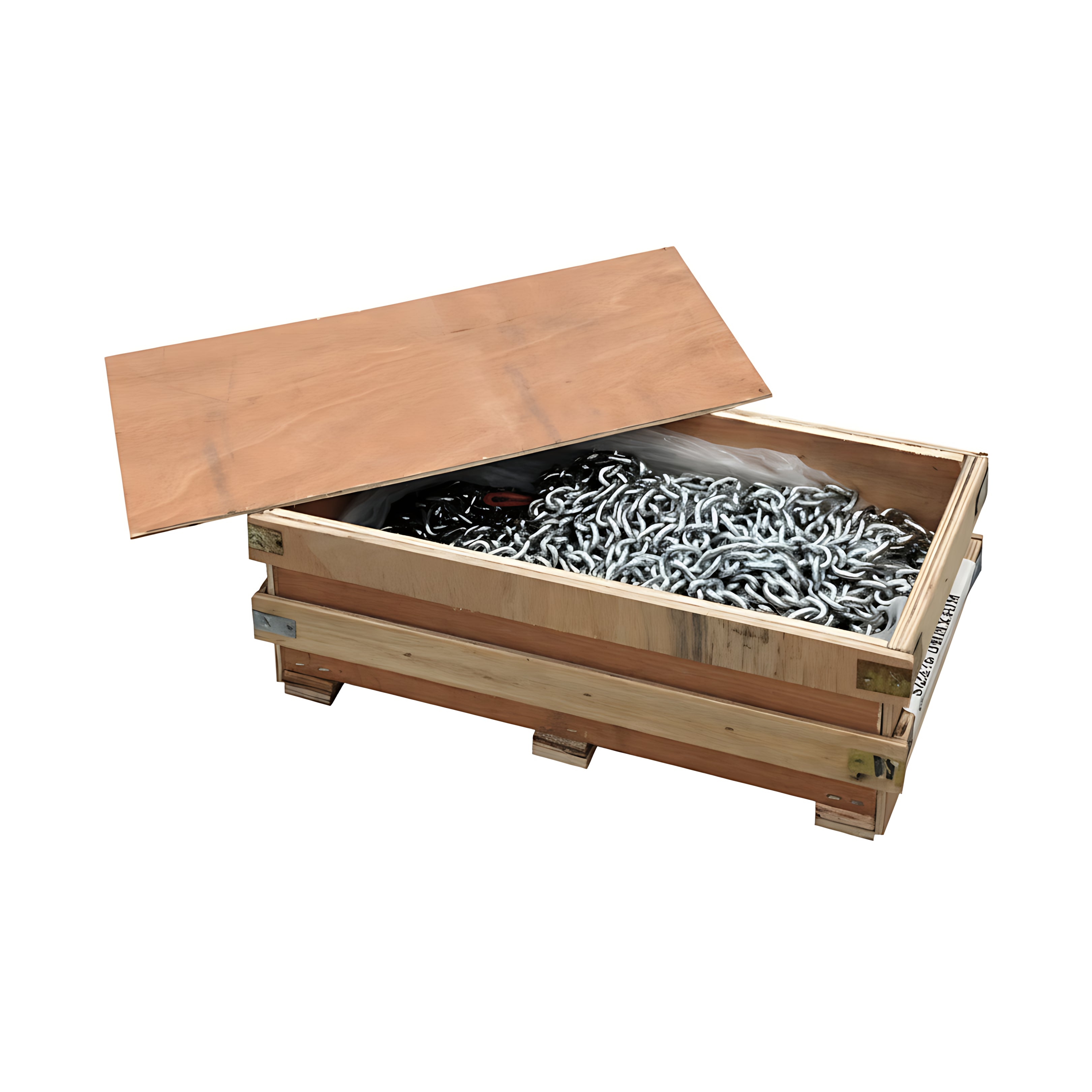 Catena calibrata zincata a fuoco 16 mm per salpa ancora e verricelli windlass disponibile in 150 metri norma DIN766 e ISO carico rottura 12500 kg