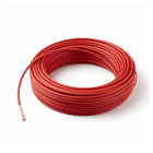 Rotolo di cavo elettrico unipolare marino rosso in rame rivestito PVC, avvolto a spirale | Onautica