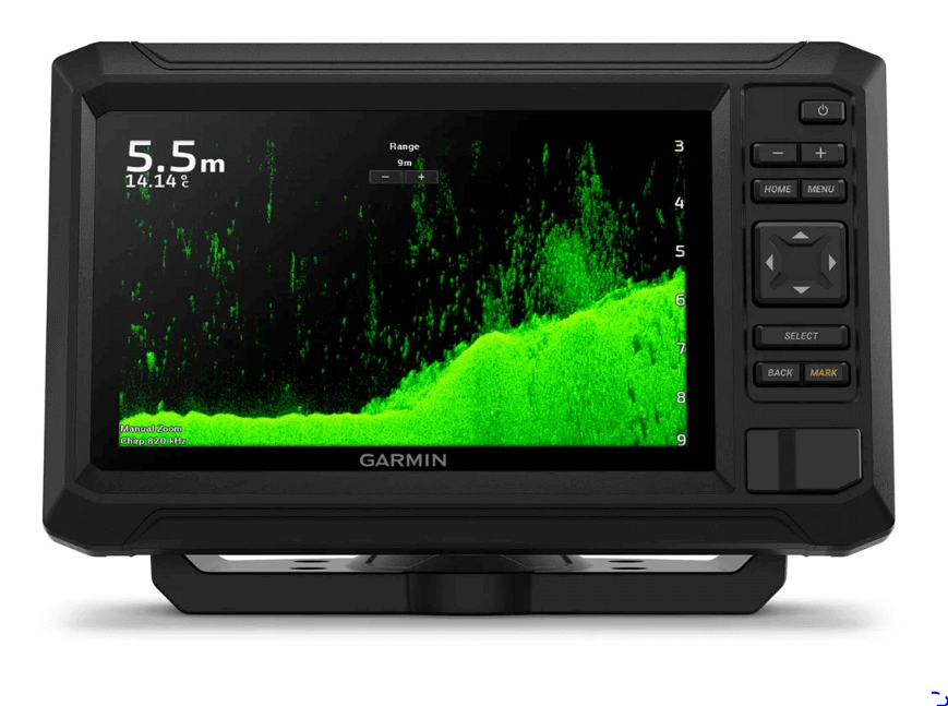 Chartplotter ECHOMAP UHD2 72cv da 7 pollici con interfaccia a tasti, ecoscandaglio CHIRP tradizionale e ClearVü. Disponibile con/senza trasduttore GT20-TM.