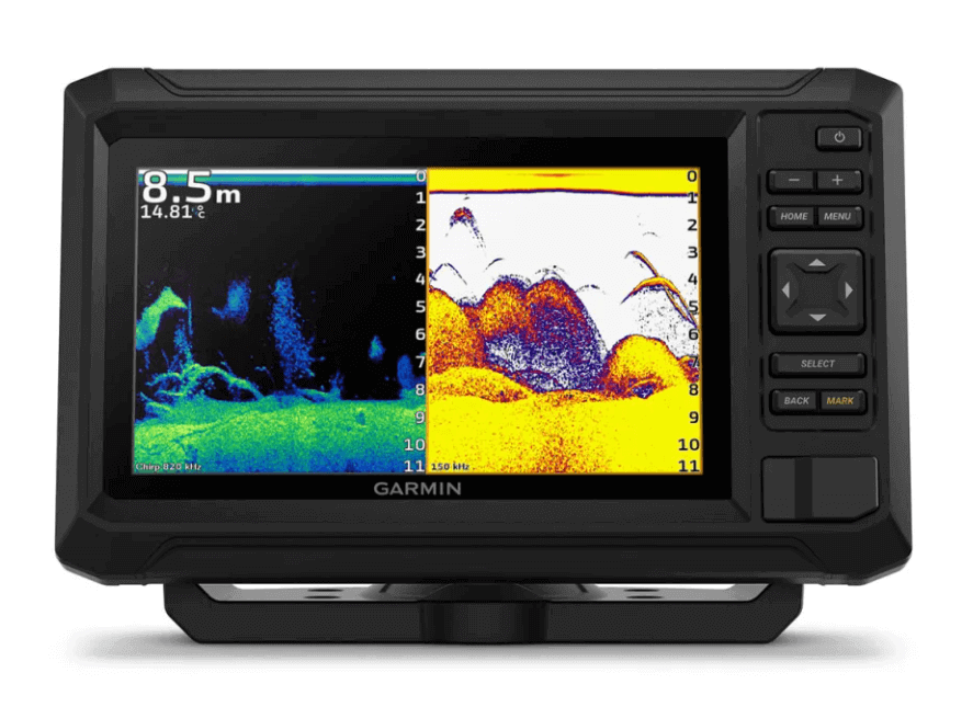 Chartplotter ECHOMAP UHD2 72cv da 7 pollici con interfaccia a tasti, ecoscandaglio CHIRP tradizionale e ClearVü. Disponibile con/senza trasduttore GT20-TM. 5
