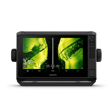 Chartplotter ECHOMAP UHD2 92sv da 9 pollici con touchscreen ad alta definizione, ecoscandaglio CHIRP, ClearVü, SideVü e compatibilità LiveScope™.