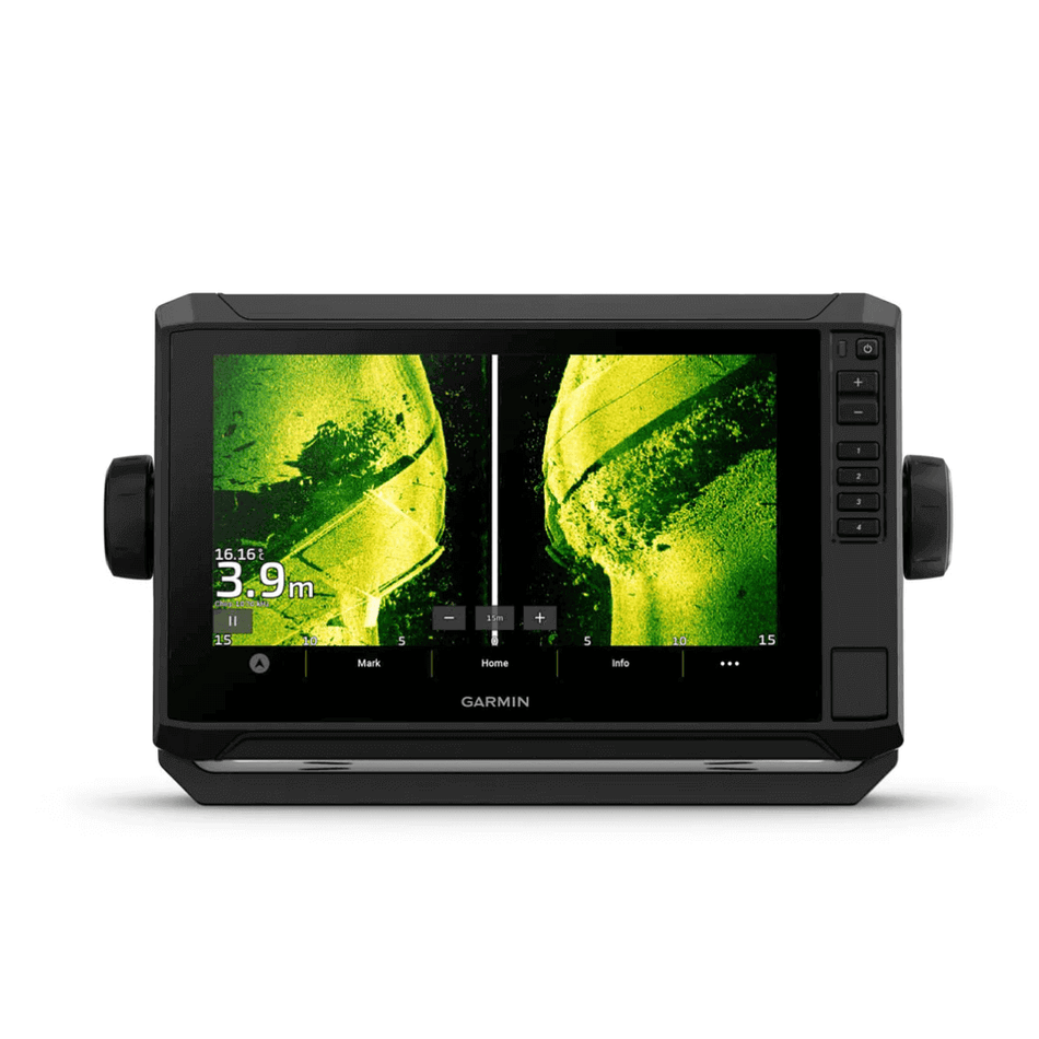 Chartplotter ECHOMAP UHD2 92sv da 9 pollici con touchscreen ad alta definizione, ecoscandaglio CHIRP, ClearVü, SideVü e compatibilità LiveScope™.