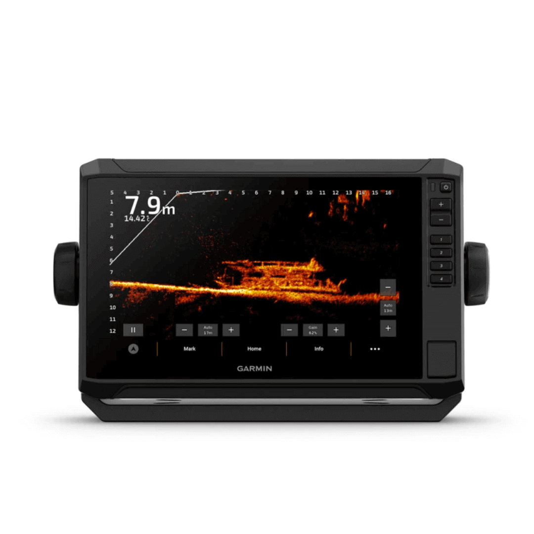 Chartplotter ECHOMAP UHD2 92sv da 9 pollici con touchscreen ad alta definizione, ecoscandaglio CHIRP, ClearVü, SideVü e compatibilità LiveScope™. 5