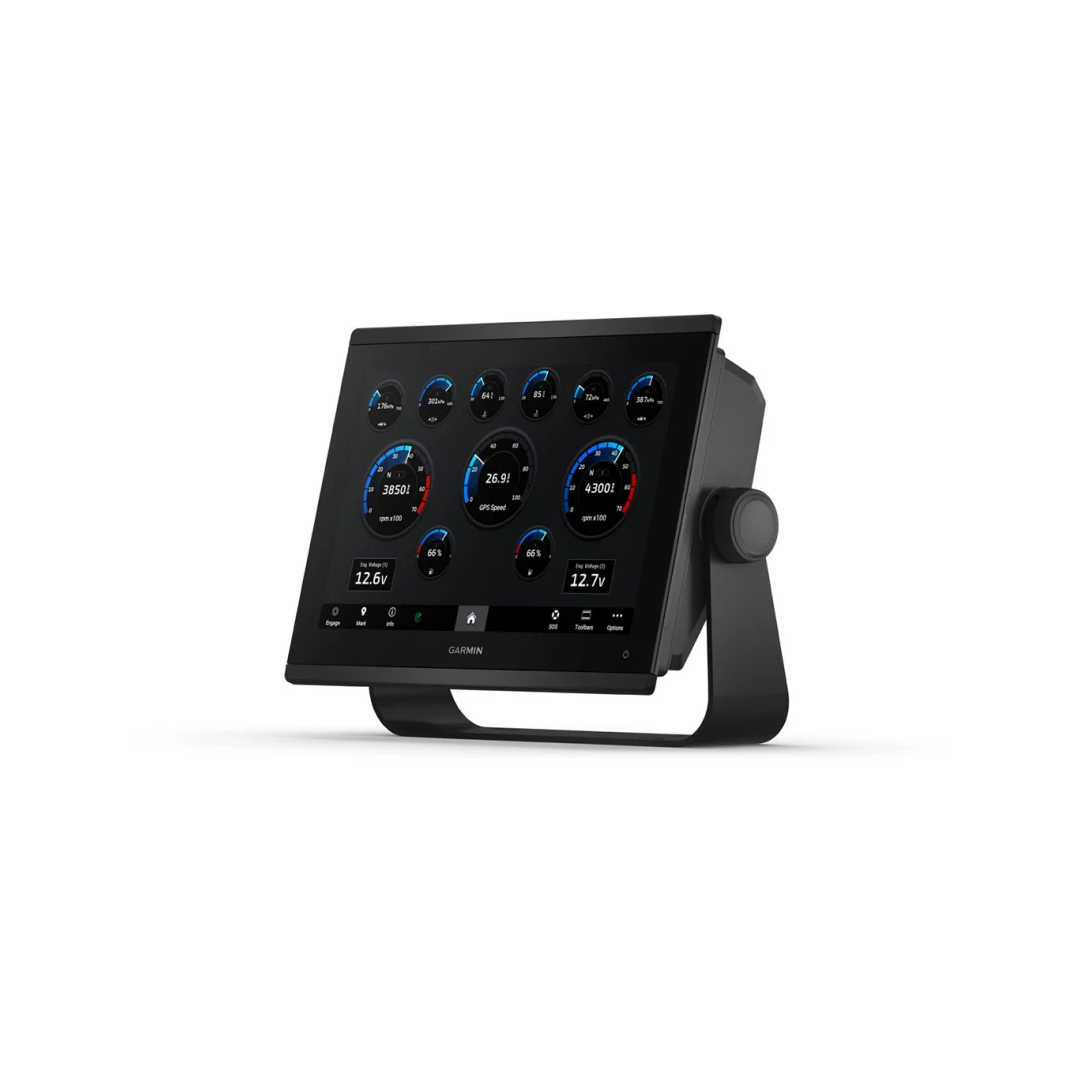 Chartplotter Garmin GPSMAP 1223xsv da 12 pollici con schermo IPS ad alta risoluzione, ecoscandaglio CHIRP, SideVü, ClearVü e supporto LiveScope™. 5