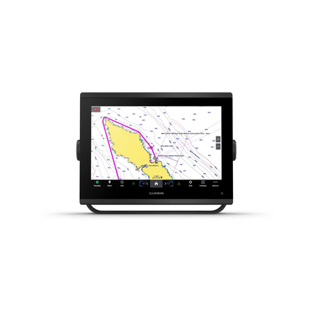 Chartplotter Garmin GPSMAP 1223xsv da 12 pollici con schermo IPS ad alta risoluzione, ecoscandaglio CHIRP, SideVü, ClearVü e supporto LiveScope™.