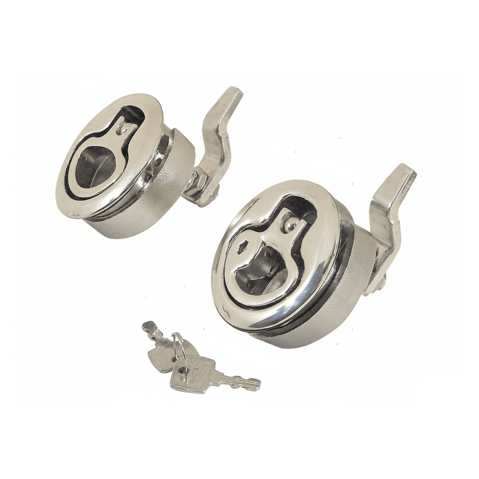 Chiusura a compressione Southco M1-20 in acciaio inox a filo per boccaporti e paglioli.