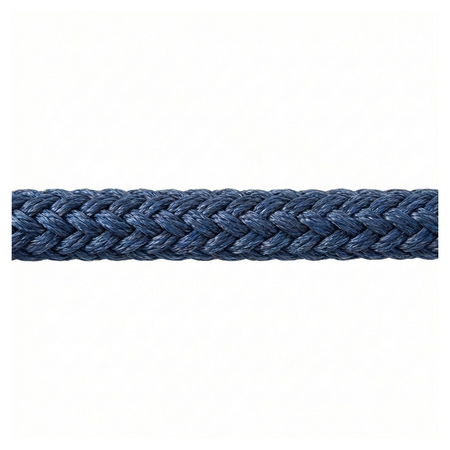 Cima Square Line 8 lignoli in Poliestere A.T. Lavorazione Gherlino. Alta elasticità per assorbire gli strappi, morbida e resistente. Ideale per ormeggio.