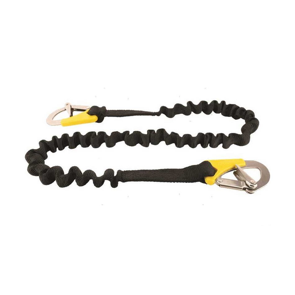 Cinghia di sicurezza ombelicale per barca certificata CE con moschettoni inox.