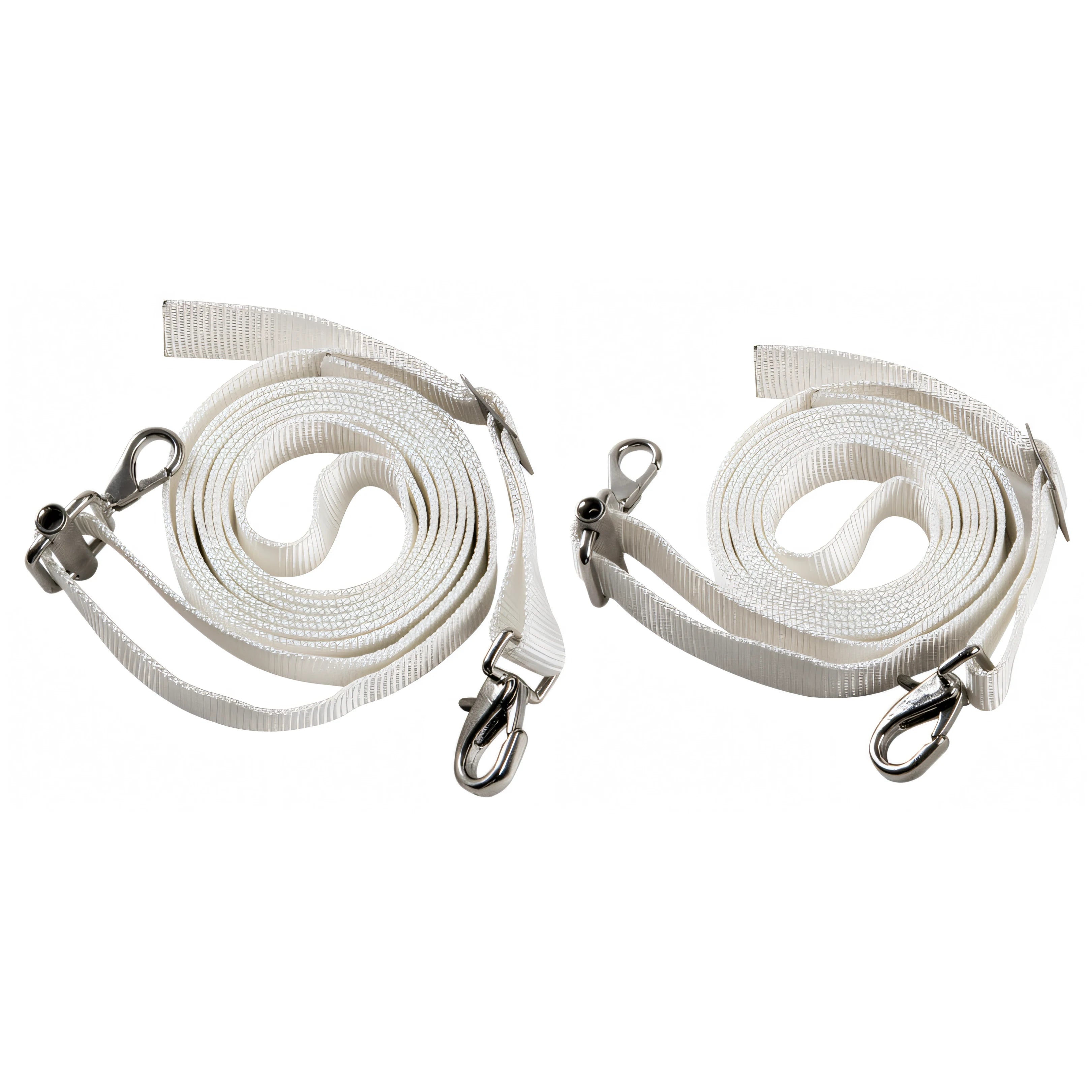 Kit cinghie di tensionamento per tendalini, coppia con moschettoni