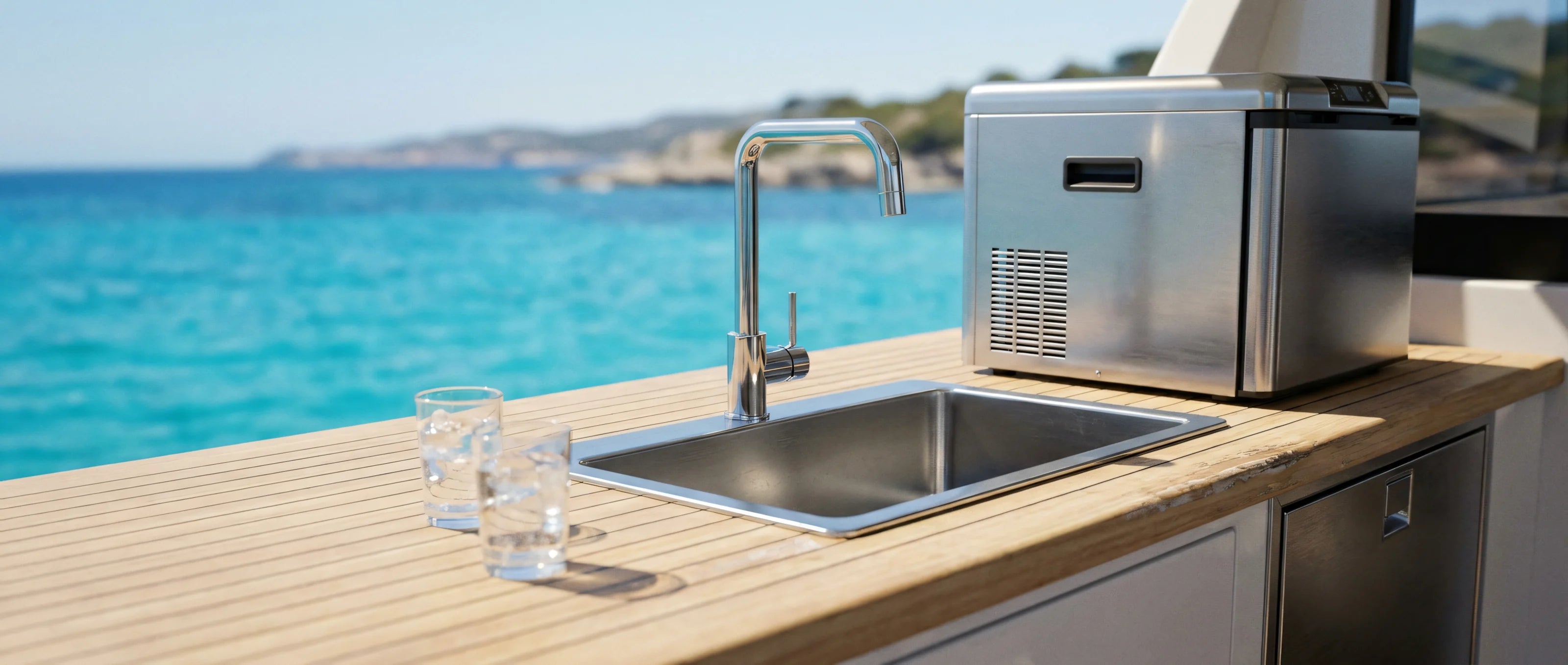 Comfort di bordo: frigoriferi e acqua dolce per la barca